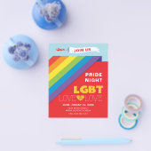 LGBTプライド チラシ (シングル)