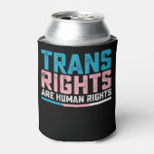LGBTプライド トランスの権利は人権です 缶クーラー (缶正面)
