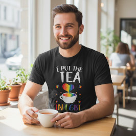 LGBTプライド トランスジェンダー モダン レインボー Tシャツ