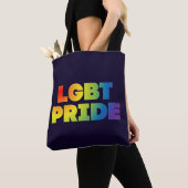 LGBTプライド トートバッグ (クローズアップ)