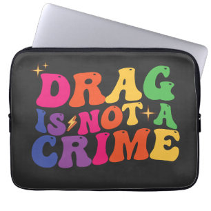 LGBTプライド ドラァグ・クイーンは犯罪じゃない 応援 ラップトップスリーブ