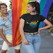 LGBTプライド ハグ サンシャインTシャツ Tシャツ