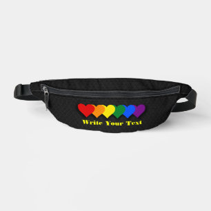 LGBTプライド ハート ファニーパック