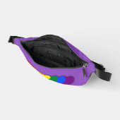 LGBTプライド ハート ファニーパック (見開き)