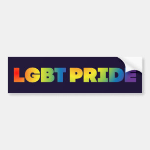 LGBTプライド バンパーステッカー