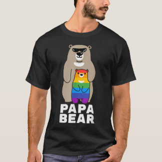 LGBTプライド パパベア プライドベア パパ LGBTプライド Tシャツ