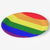 LGBTプライド ペーパープレート (アングル)