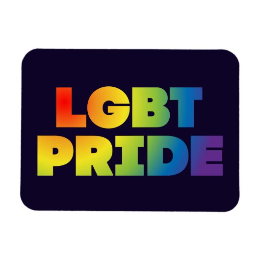 LGBTプライド マグネット (横)