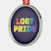 LGBTプライド メタルオーナメント (左)