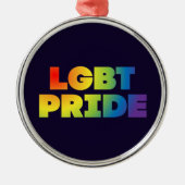 LGBTプライド メタルオーナメント (正面)