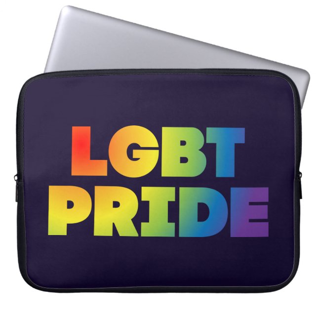 LGBTプライド ラップトップスリーブ (正面)