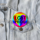 LGBTプライド レインボーカラーボタン 缶バッジ (インサイチュ)