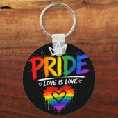 LGBTプライド レインボーデザイン キーホルダー (裏面)