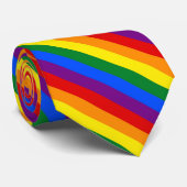 LGBTプライド レインボーネクタイ ネクタイ (ロール)