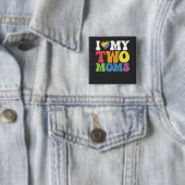 LGBTプライド 両親がレズビアン ゲイを応援 缶バッジ (インサイチュ)