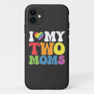 LGBTプライド 両親がレズビアン ゲイを応援 iPhone 11 ケース