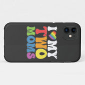 LGBTプライド 両親がレズビアン ゲイを応援 Case-Mate iPhoneケース (裏面(横))