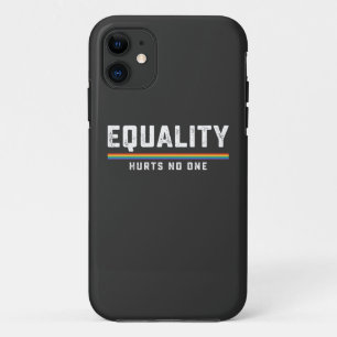LGBTプライド 平等は誰にも害を与えない ゲイ レズビアン iPhone 11 ケース