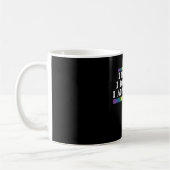 LGBTプライド 愛が見えるあなたを受け入れる コーヒーマグカップ (左)