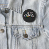 LGBTプライド 愛が見える あなたを受け入れる 支える 缶バッジ (インサイチュ)