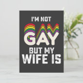 LGBTプライド 私はゲイじゃないけど妻がゲイ 招待状 (スタンド正面)