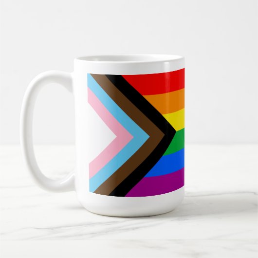 LGBTプライド(進捗プライド) コーヒーマグカップ (左)