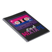 LGBTプライドIm A MixtapeカセットBi ノートブック (右側)