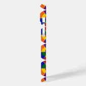 LGBTモノグラムのプライド幾何学虹彩模様 Case-Mate iPhoneケース (裏面 / 左)