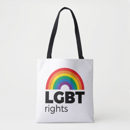 LGBTライツ·レインボー トートバッグ (正面)