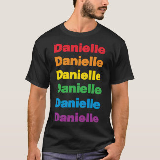 LGBTラブリーレズビアンダニエルネームフィット Tシャツ