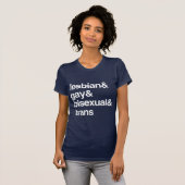 LGBTリスト Tシャツ (正面フル)