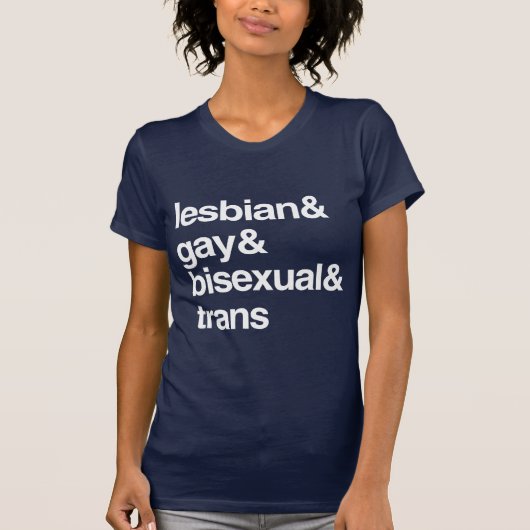 LGBTリスト Tシャツ (正面)