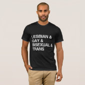 LGBTリスト Tシャツ (正面フル)
