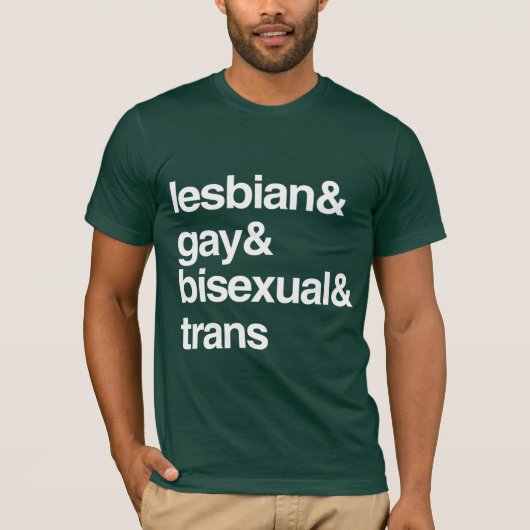 LGBTリスト Tシャツ (正面)