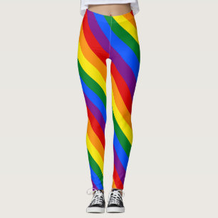 LGBTレインボーゲイプライドフラグ レギンス