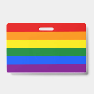 LGBTレインボーゲイプライド国旗の名前 バッジ