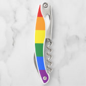 LGBTレインボーゲイプライド国旗 ソムリエナイフ (裏面)