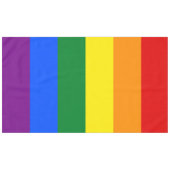 LGBTレインボーゲイプライド国旗 テーブルクロス (正面(横))