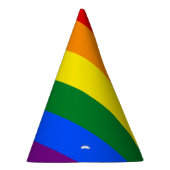 LGBTレインボーゲイプライド国旗 パーティーハット (右)