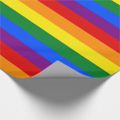 LGBTレインボーゲイプライド国旗 ラッピングペーパー (角)