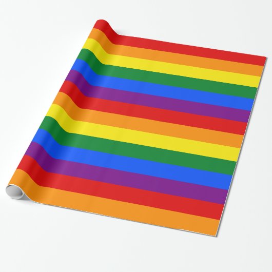LGBTレインボーゲイプライド国旗 ラッピングペーパー (アンロールド)