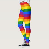 LGBTレインボーゲイプライド国旗 レギンス (左)