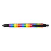 LGBTレインボーゲイプライド国旗 黒ボールペン (裏面)