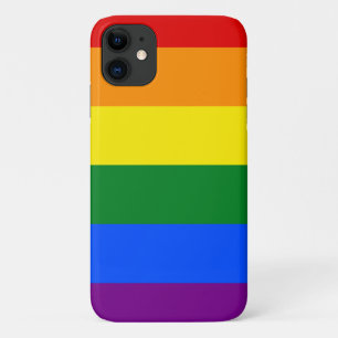 LGBTレインボーストライプ iPhone 11 ケース