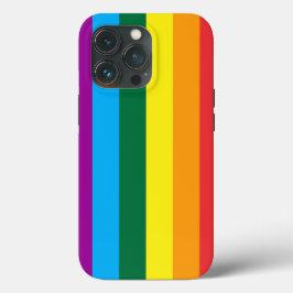 LGBTレインボーストリップ iPhone 13 PROケース