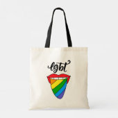 LGBTレインボータン トートバッグ (裏面)