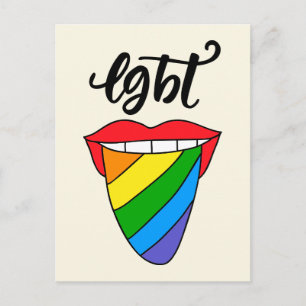 LGBTレインボータン ポストカード