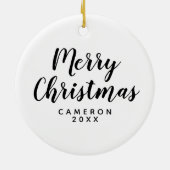 LGBTレインボーハート セラミックオーナメント (裏面)