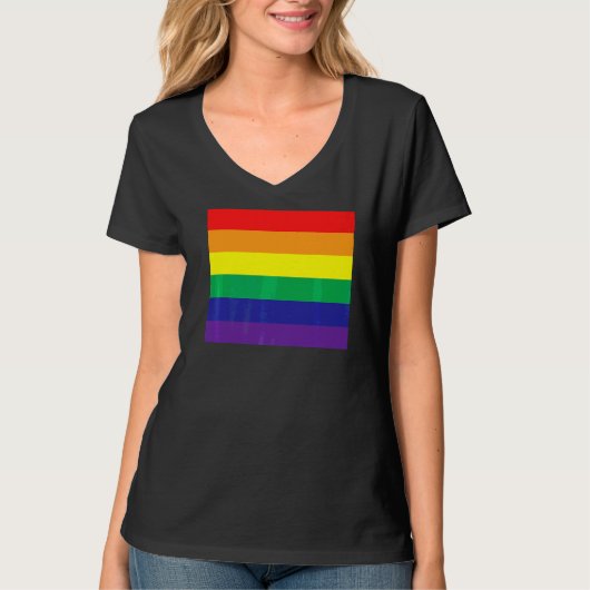 LGBTレインボーフィストプライド月マーチレッグクソクゲイプリド Tシャツ (正面)