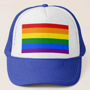 LGBTレインボーフラッグ付き帽子 キャップ